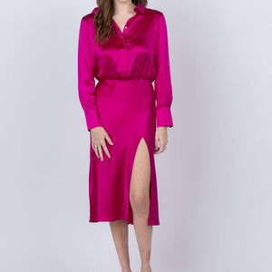 Amanda Uprichard Yael Silk Dress medium nwt